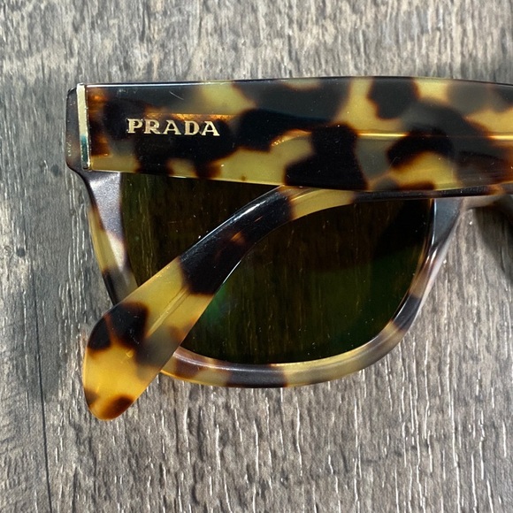 PRADA SPR 07P 7S0 9S1 Sunglasses Tortoise - Picture 5 of 7